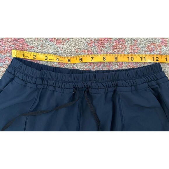 Lululemon Final Play Pants 23" Size 6 Navy Crop Travel Vacation Casual Gorp Cute - Picture 11 of 11